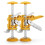 2Pcs Tile Leveling System Leveler Wall Tile Paving Locator Tool Clip Floor Installation Tile Alignment Tools 1