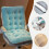 Coollooc Memory Foam Seat and Back Cushion with Non-slip 4