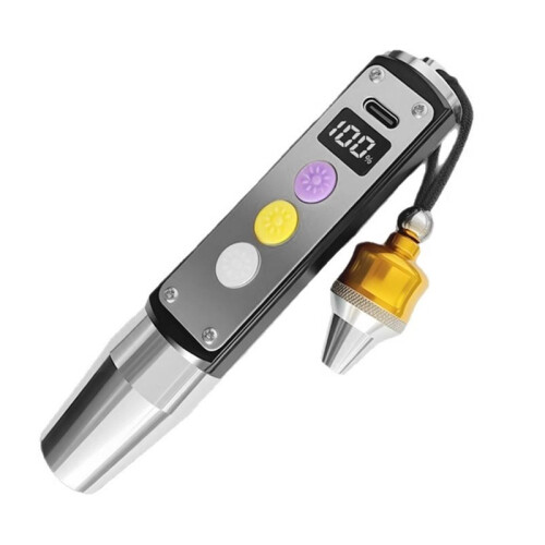 LED Three Switches Three Light Sources Jade Identification Flashlight Gemstone Mineral Detection 365nm Ultraviolet