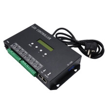 H807SA Controller per Strisce LED RGB A 8 Porte, Supporta Artnet Resolume WS2811 WS2812 Pixel, Controllo 'Illuminazione LED, Spina UE