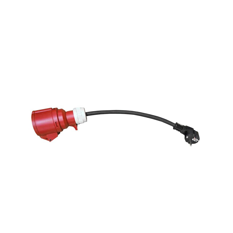 Ev Charger Female Plug 5 Pins Socket Adapter Connect With 16A 3 Phase 11Kw Portable Charger Eu Plug 6031233261184