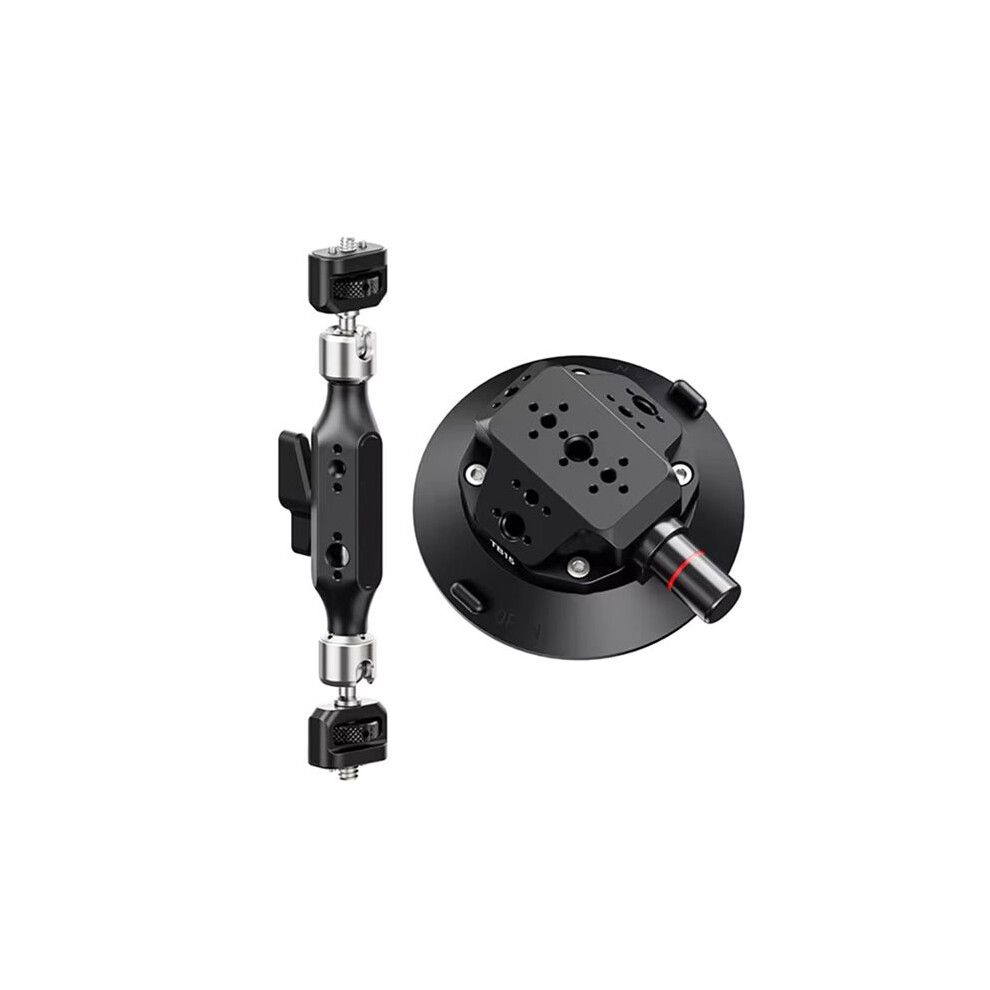 Tb15 Suction Cup Mount With Double-Ended Magic Arm Vehicle-Mounted Camera Sucker Bracket Sturdy &Flexible For Filmmakers 4711824132742