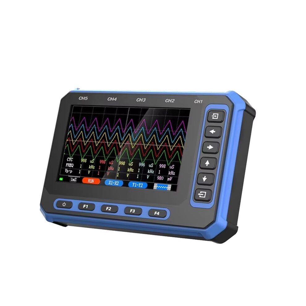 Tooltop Os-5C Digital Oscilloscope Usb+Wifi 5 Channels Oscilloscope 1Mhz Bandwidth Wireless Oscilloscope With 5 Probes 6034191705059
