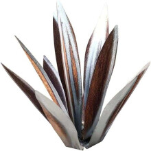 Scultura Rustica di Tequila, Pianta di Agave in Metallo DIY, Agave in Metallo Dipinto a Mano Rustico, Decorazione Artistica da Giardino 65 Cm