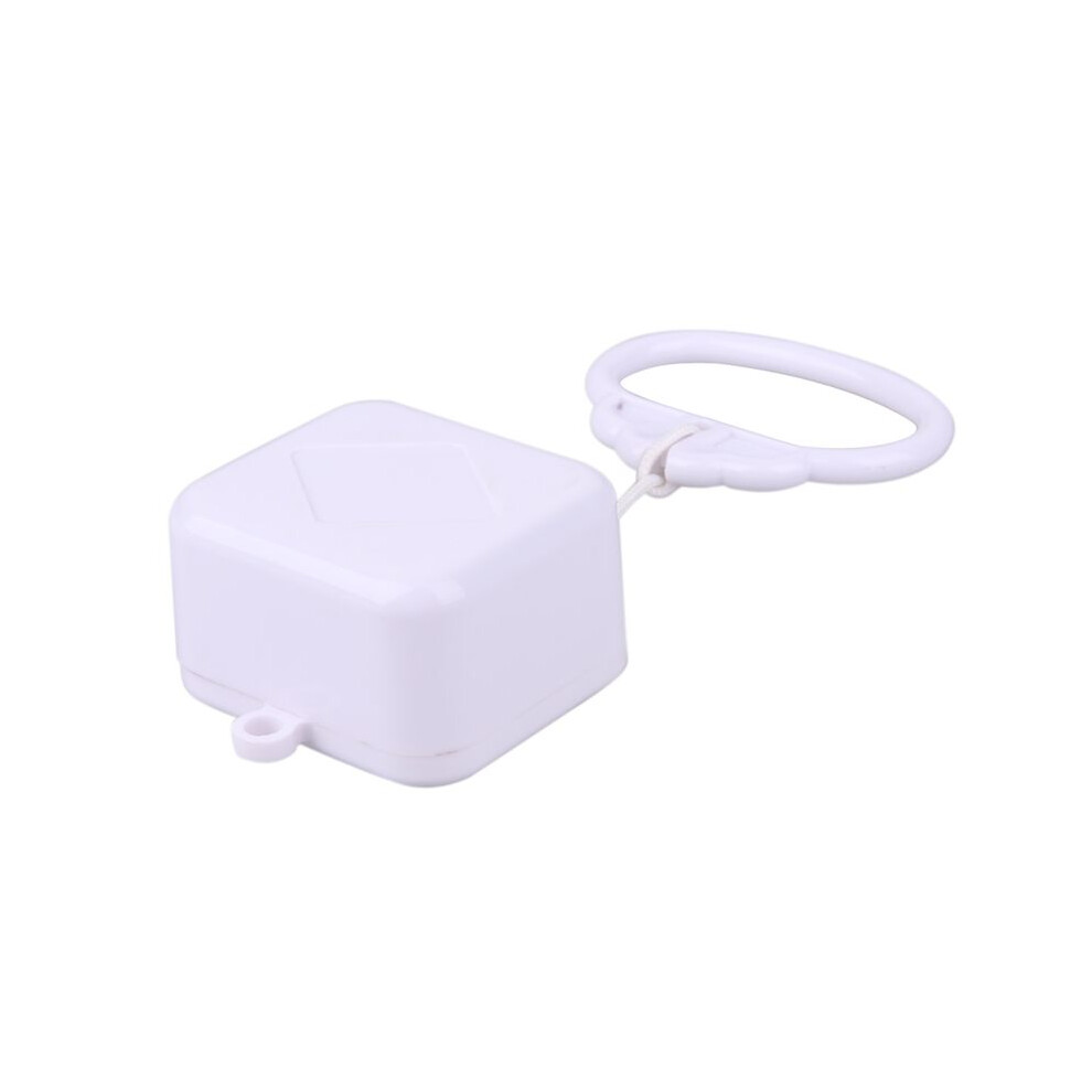 Waterproof Plastic Music Box with Classic Lullaby Melody Pull String Cord Music Box Mechanical Winding System