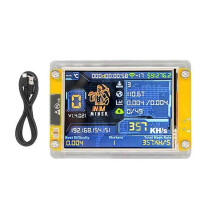 357KH/S NMMiner NerdMiner Bitcoin Crypto Solo Miner 2.8 Inch  Display NerdMiner Upgraded 357KH/S Harshrate