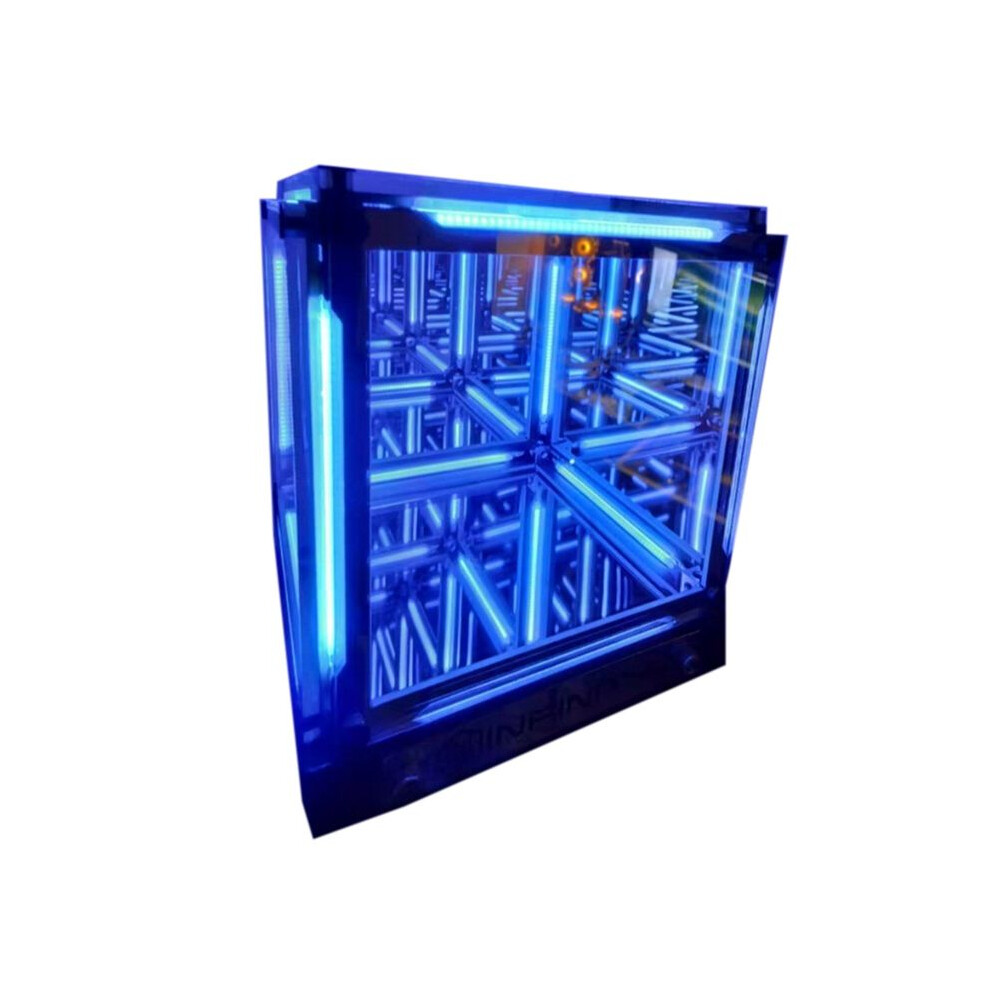 Electric Game Atmosphere Lamp Four-Dimensional Space Handheld Creat Abyss Ornament For Desktop Science Consumers,A Light 6034187839775