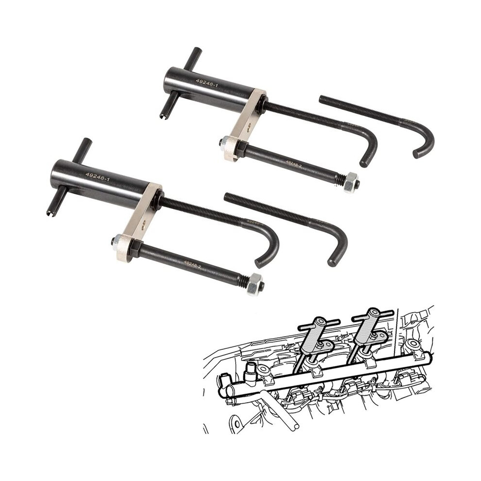 49248 Injector Rail Assembly Remover Tool 6706 For ,Saturn And 27-214 Direct Injection Engines 6034187847862