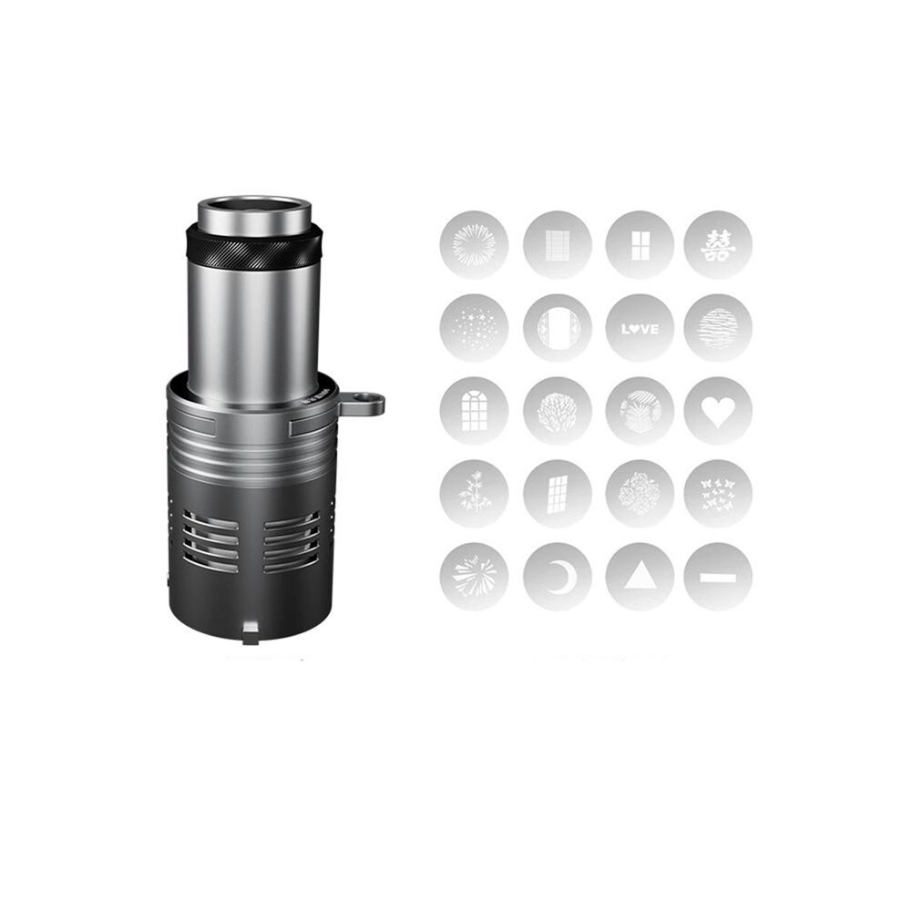 Flash Spotlight Focusing Projection Photography Spotlight Kit With 20Pcs Insert For Bowens Mount 4712472380936