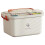 Large Capacity Box Portable Home Aid Kit Family Emergency Box with Multi-Layer Storage Case A 1