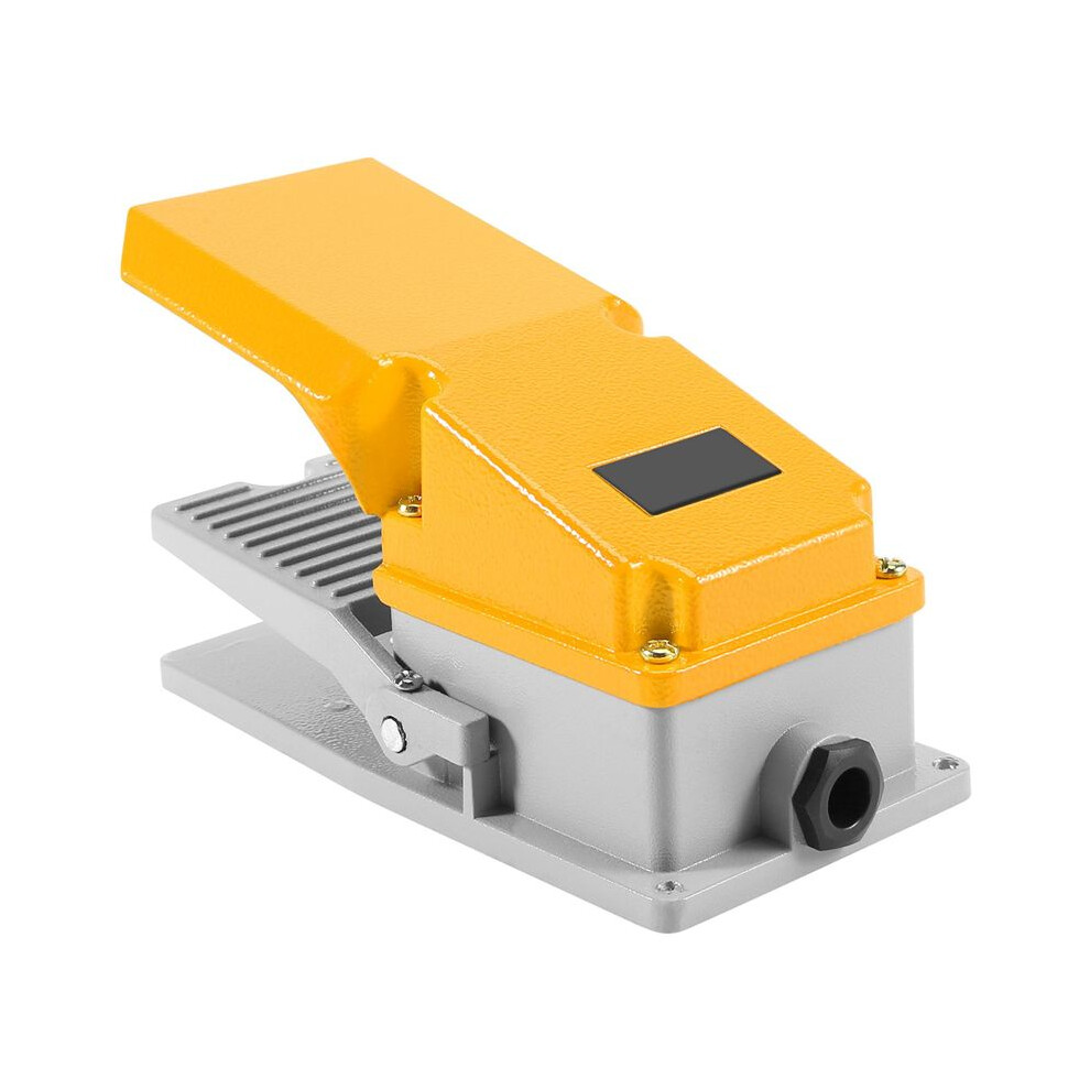 Lt4 Foot Aluminium Case Treadle Pedal For Machine Tool Control Silver Contact 6031379103225