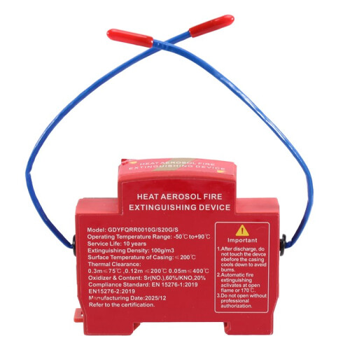 Distribution Box/Cabinet Flame Retardant Device DIN Rail Stick- Dual- Design Engine Compartment Non-Pollution