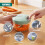 GEEZY GEEZY Manual Food Chopper with Pull String Kitchen Vegetables Cutter Dicer Blender 5