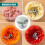 GEEZY GEEZY Manual Food Chopper with Pull String Kitchen Vegetables Cutter Dicer Blender 8