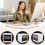 StickerBox KI-Drucker, KI--Drucker, Sprachgesteuerter Drucker, -Drucker mit Digitalem Display, Schwarz 3