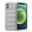 compatible iphone iPhone12 Case, Flexible Soft TPU Rubber Grip Shock-Absorbent Protective Case Cover:Light Gray 1