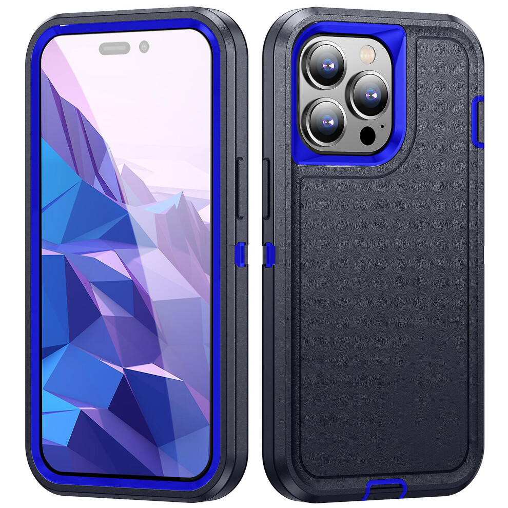 Shockproof Protective Iphone 15 Pro:dark Blue 3748264228200