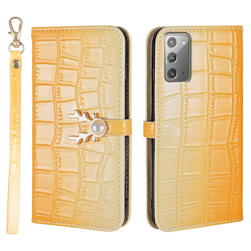 Compatible Samsung Galaxy Note20 Phone Case With Strap:gradient Yellow 3403292166022
