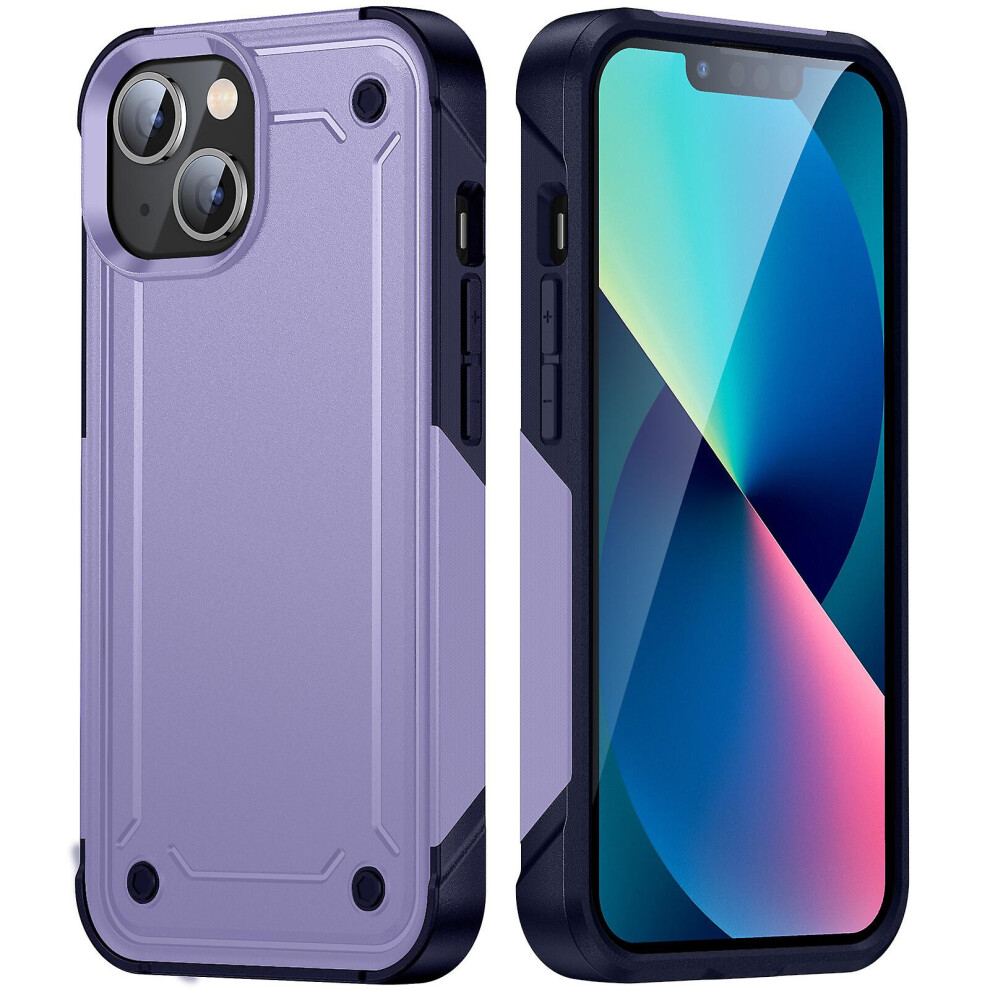Shockproof Phone Case Compatible Iphone 12 Pro: Purple 4951152355578