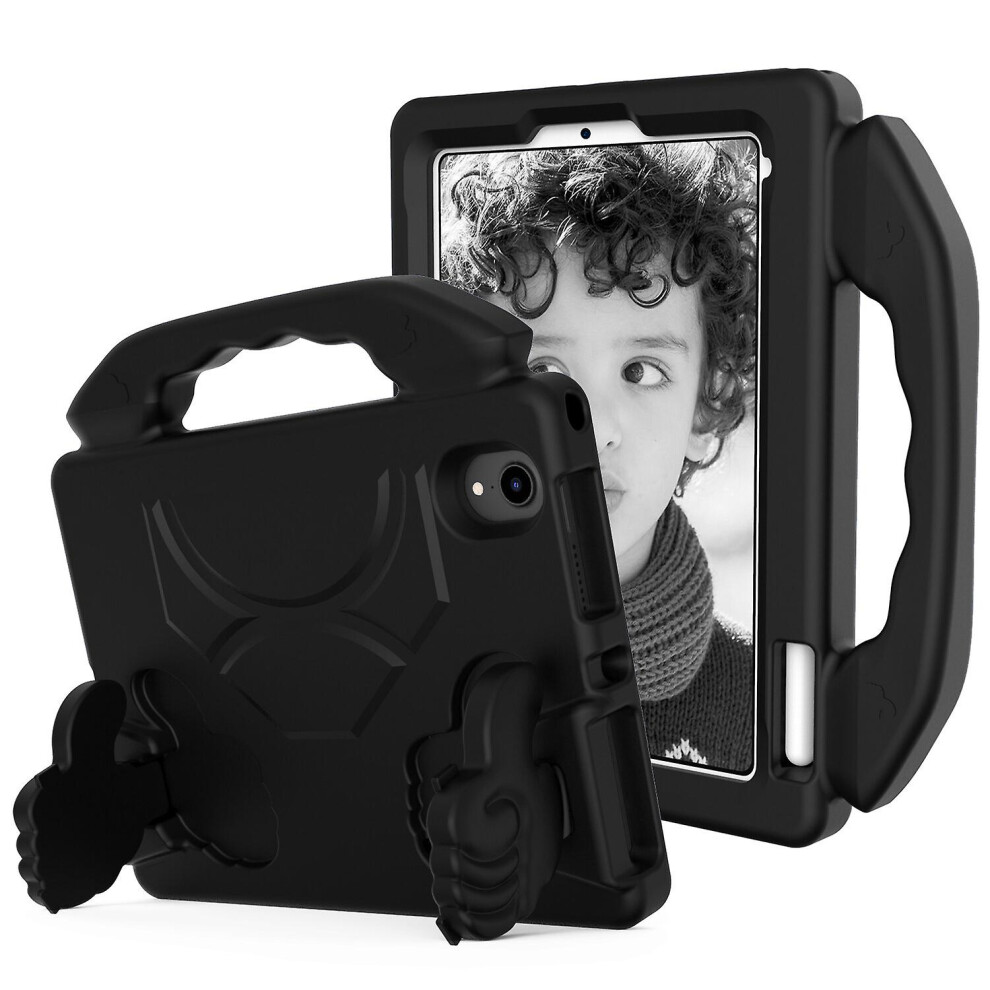 Kids Safe Anti-Fall Protective Cover Compatible Ipad Mini6 8.3 Inch 2021, Black 4885182357748