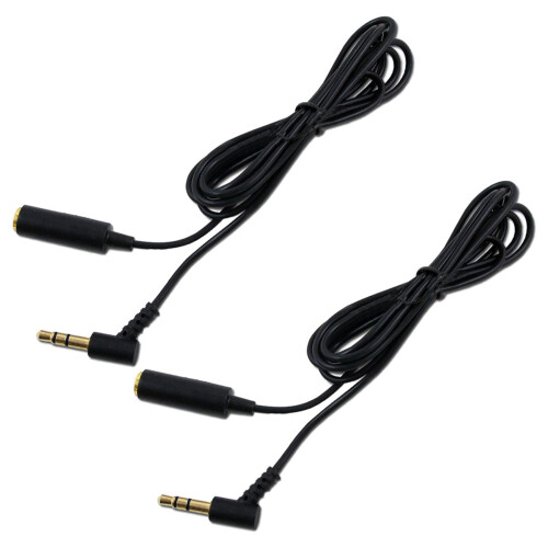 2X New Câble D'Extension Audio de Remplacement Câble 3,5 mm pour Casques   EAR OE
