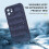 compatible iphone iPhone12 Case, Flexible Soft TPU Rubber Grip Shock-Absorbent Protective Case Cover:Black 5