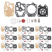 Kit de ReparacióN de Carburador de 10 Juegos para 40-5 44-5 32 34 26 Piezas de Repuesto para Cortadora de CéSped y Desbrozadora