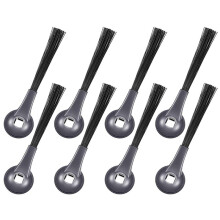 8 Pack Side Brushes Replacement Part Suitable for IQ Self-Empty Base RV1001AE Robot Vacuum Cleaner