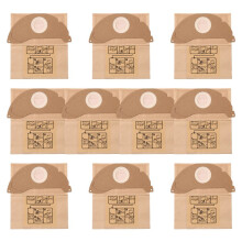 10 Piezas Filtro de Aspiradora Bolsa de Polvo Bolsa de Basura de RecoleccióN 6.904-322.0 Bolsas de VacíO para A2004 WD2 Piezas de Aspiradora
