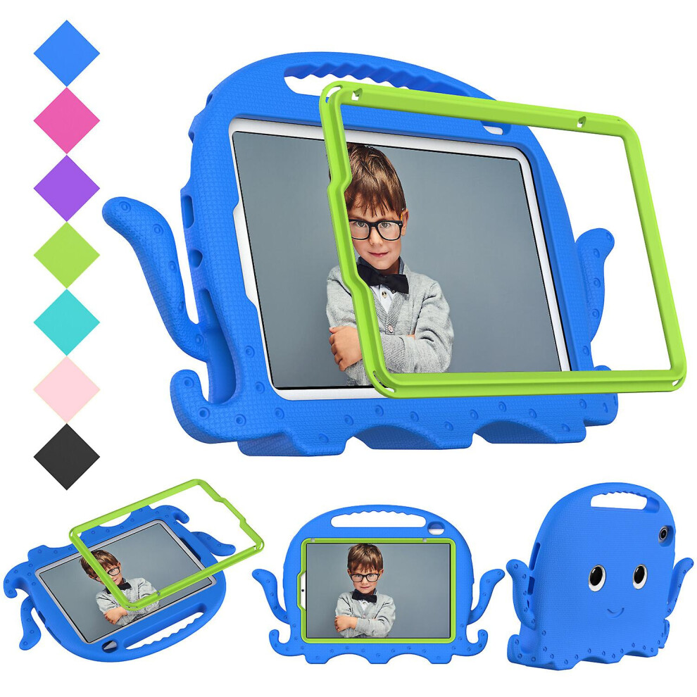 Kids Safe Anti-Fall Protective Cover Compatible Ipad Mini6 8.3 Inch 2021, Blue 5473168248136