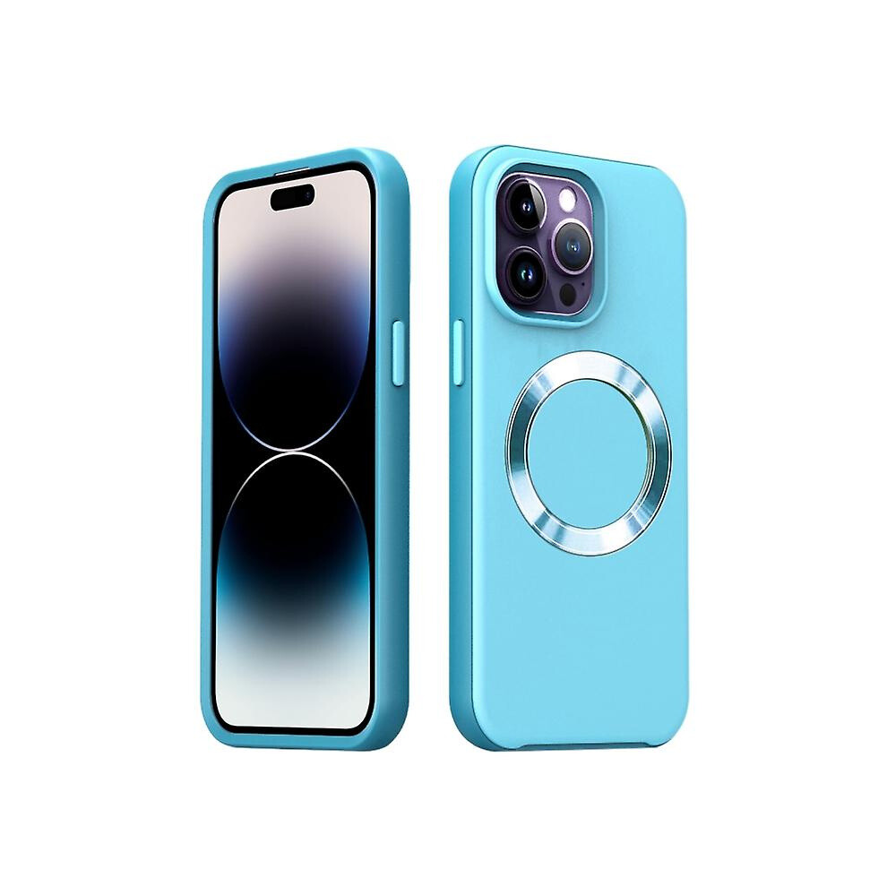 Compatible Iphone 15 Cd Pattern Magsafe Pc Phone Case: Green 4262040197515