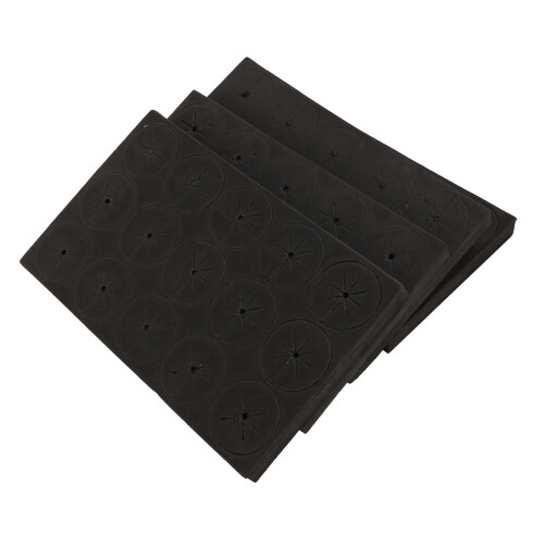 60Pcs Garden Clone Collars Neoprene Inserts Sponge Block para 2 Polegadas Net Pots Hydroponics Systems e Máquinas de Clonagem