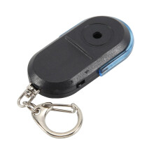 Anti-Lost Whistle Key Finder Wireless Alarm  Tag Key Locator Keychain Tracker Whistle Sound LED Light Tracker