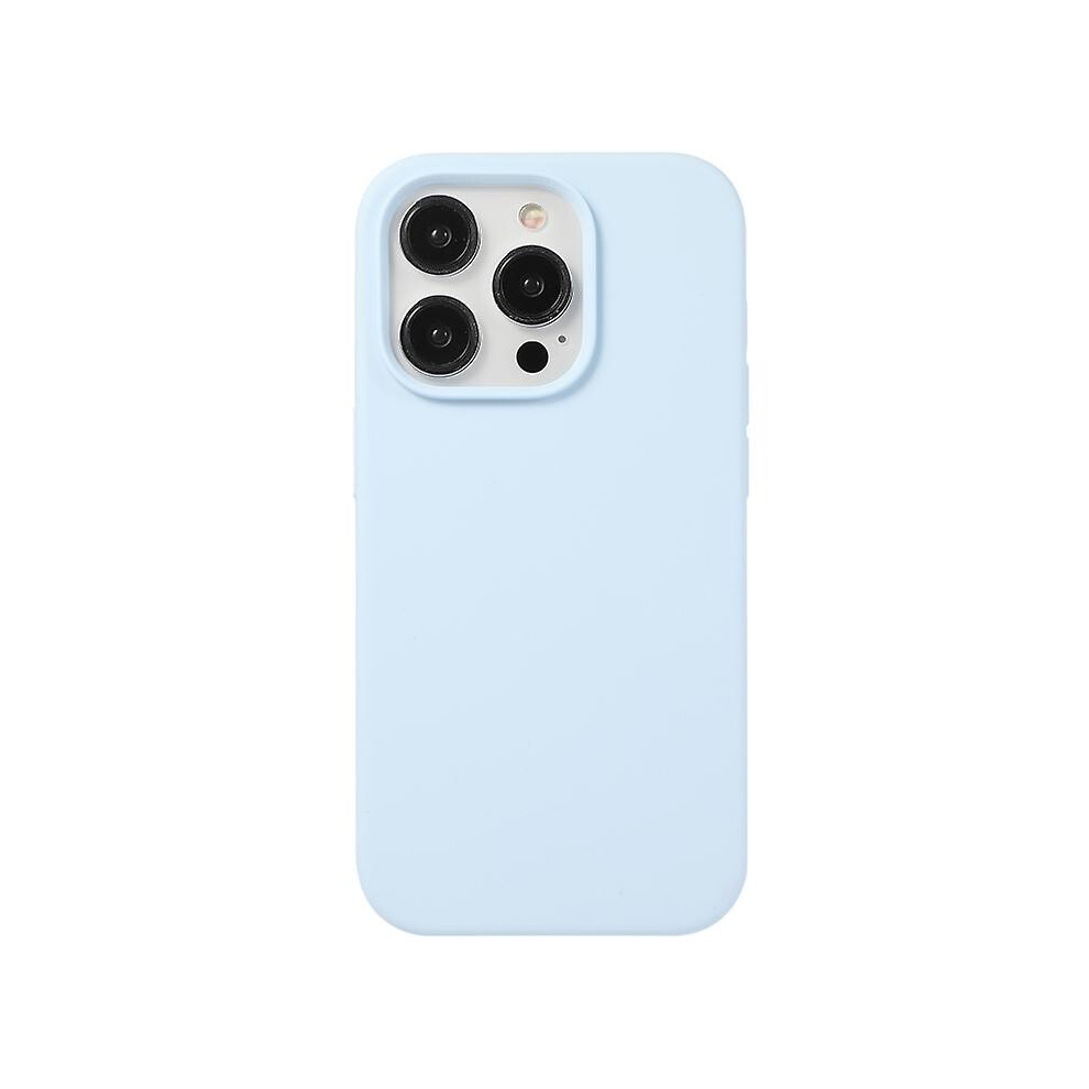 Compatible Iphone 15 Plus Liquid Silicone Phone Case:sky Blue 6132027142624