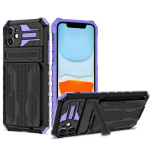 iPhone11 Case Wallet Case, with Card Holder Stand Slim Rugged Shockproof Heavy Duty Armor Phone Case