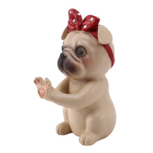 Puppy Dog Glasses Holder Stand Eyeglass Retainers Sunglasses Display Cute Animal Design Gift (Pug)