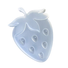 Silicone Strawberry Shape Jewelry Mold Easy Releasing for-L