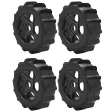 4Pcs RC 1/8 Paletas NeumáTicos de y Nieve NeumáTicos Fit HPI AKA 1: 8 Off-Road Buggy Wheels 1: 8 Off-Road Short Card Beach Tire para RC Car