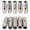 10 Peças 3/8 Polegadas Slip Lok Misting Nozzle Coupling Tees 10/24 UNC 1000 PSI Quick Connect 1