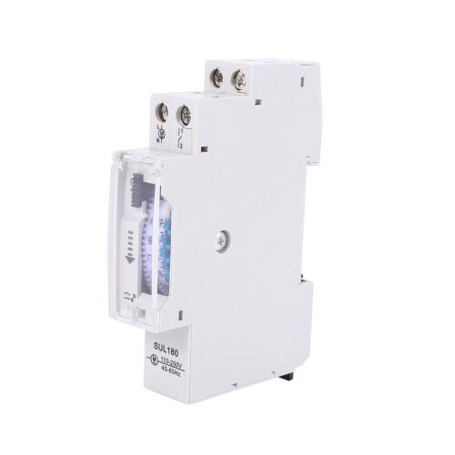 3X SUL180A 15 Minutes Mechanical Timer 24 Hours Programmable Din Rail Timer   Relay Analysis Instruments 1