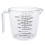 Baking Tools Double-Sided Graduated Plastic Measuring Cup with Graduated Measuring Cup Measuring Cylinder 600Ml 1