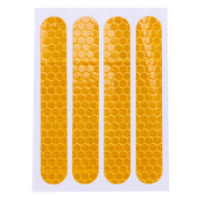 Front Rear Wheel Cover Protective Shell Reflective Sticker for Max G30 Scooter Accessories 4PCS, Yellow