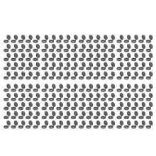 200 Pcs Screw Cap Plastic Hinged Screw Covers Screw Cover Caps Snap- Replacement Screw Decorative Covers (Grey)