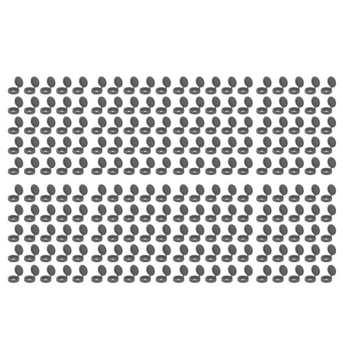 200 Pcs Screw Cap Plastic Hinged Screw  Covers Screw Cover Caps Snap- Replacement Screw Decorative Covers (Grey)