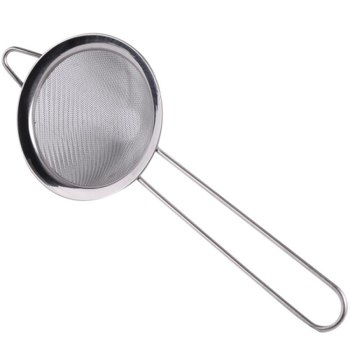 Cocktail Fin Sil Rostfritt StåL Konisk Mesh Sil Professionell Bar Tool