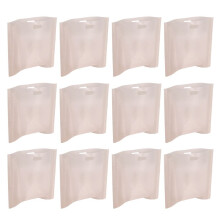 12Pcs Reusable Toaster Bag Non-Stick Bread Baking Bag Sandwich Bags Toast Microwave Heating Pastry Tools 17X19cm
