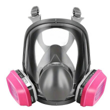 Volledig gezichtsmasker met filters 6800, actief koolstoffilter, herbruikbaar stofmaskerfilter tegen stof/damp_M