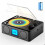 Lettore CD portatile con Bluetooth, FM e USB, dotato di radio, telecomando e batteria ricaricabile. 1