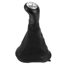 5 Speed Maunal Car Gear Shift Knob Lever with Boot Cover for Clio 2 3 II Megane 2 II Scenic 2 II Kangoo Plastic