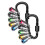 Bit Holder Keychain, 10Pcs 1/4 Hex Shank Impact Drill Bit Keychain Quick Change Connect Holder Drill Screw Adapter 1